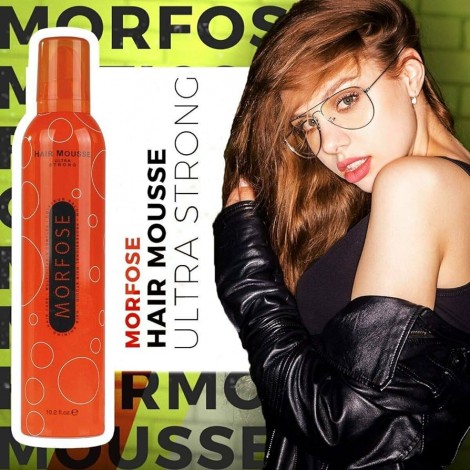 Morfose Hair Mousse Ultra Strong Пяна за коса с ултара силна фиксация 350ml